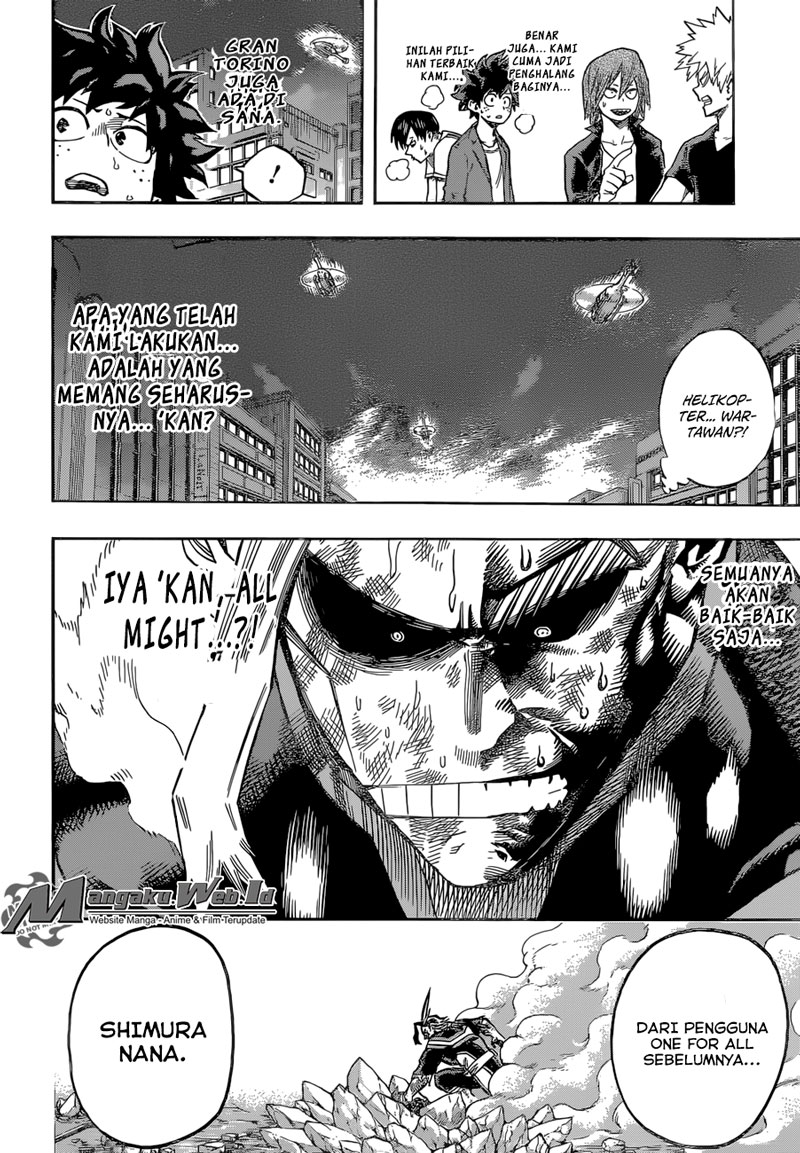 Boku no Hero Academia Chapter 92