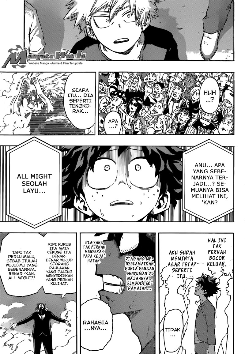 Boku no Hero Academia Chapter 92