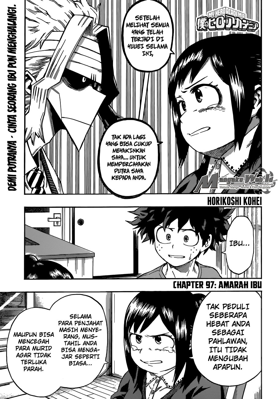 Boku no Hero Academia Chapter 97