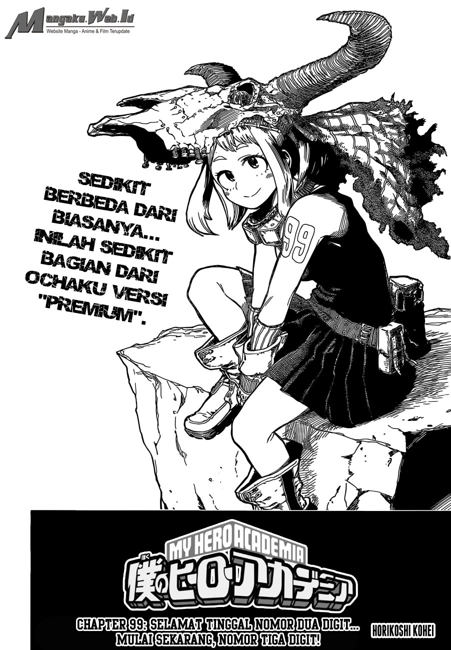 Boku no Hero Academia Chapter 99