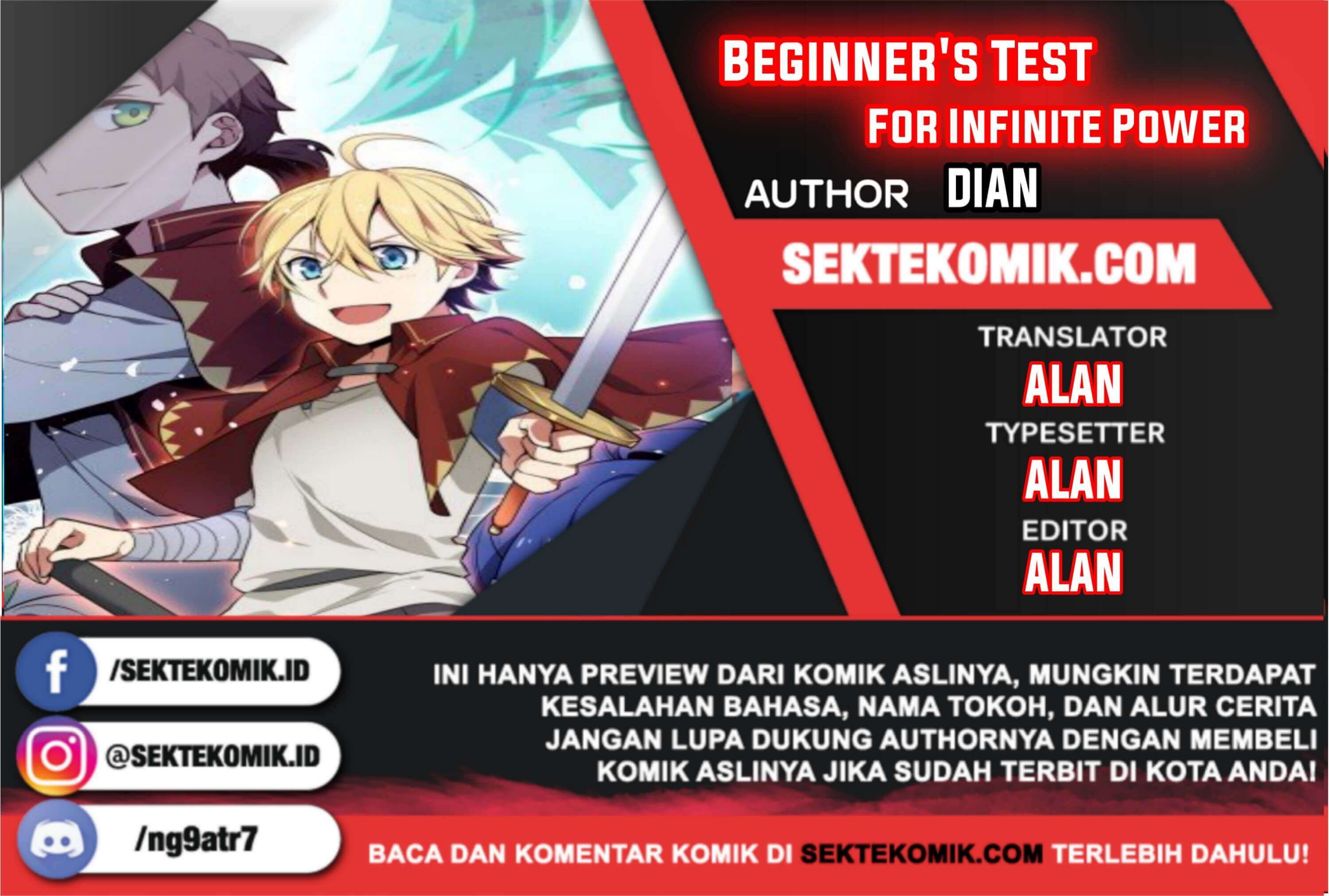 Beginner’s Test For Infinite Power Chapter 7