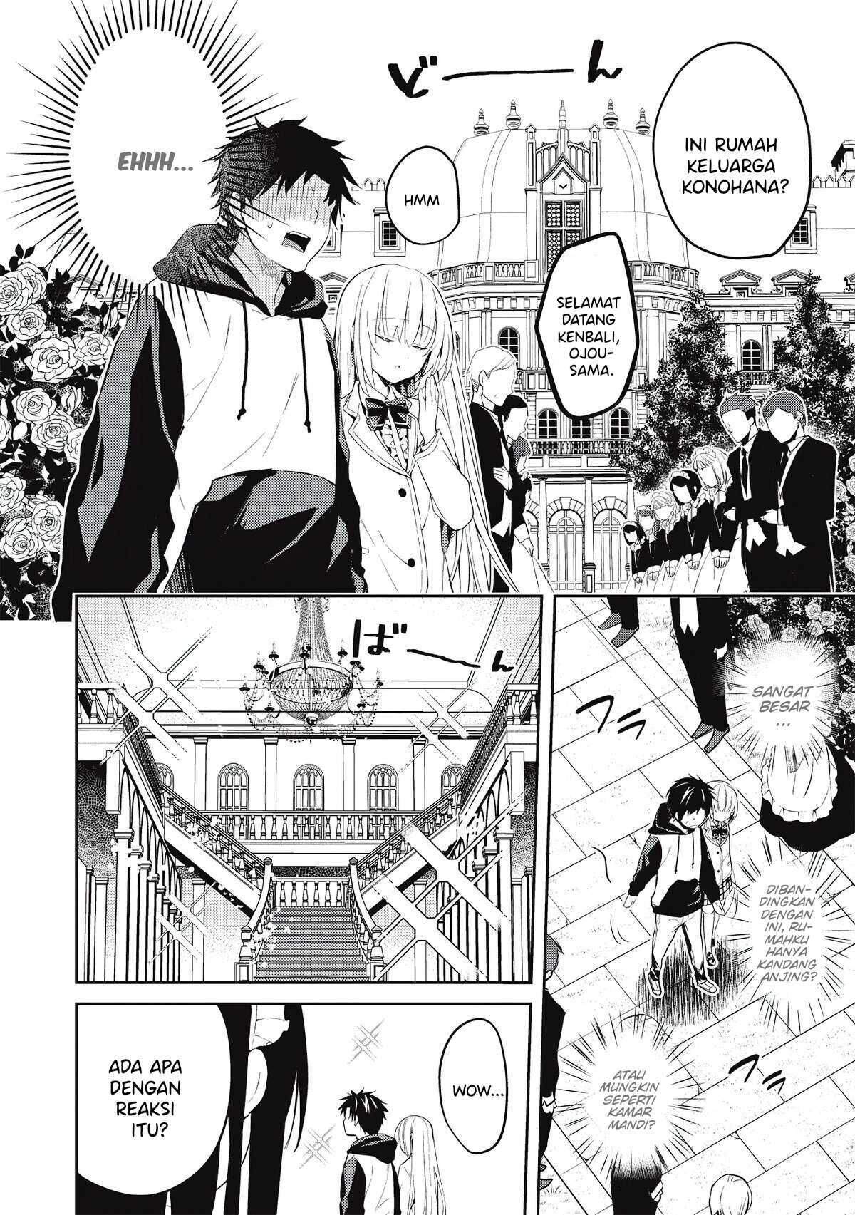 Saijo no Osewa ~Takane no Hana Darakena Meimon Kou de, Gakuin Ichi no Ojou-sama (Seikatsu Noryoku Kaimu) o Kagenagara Osewa suru Koto ni Narimashita~ Chapter 2