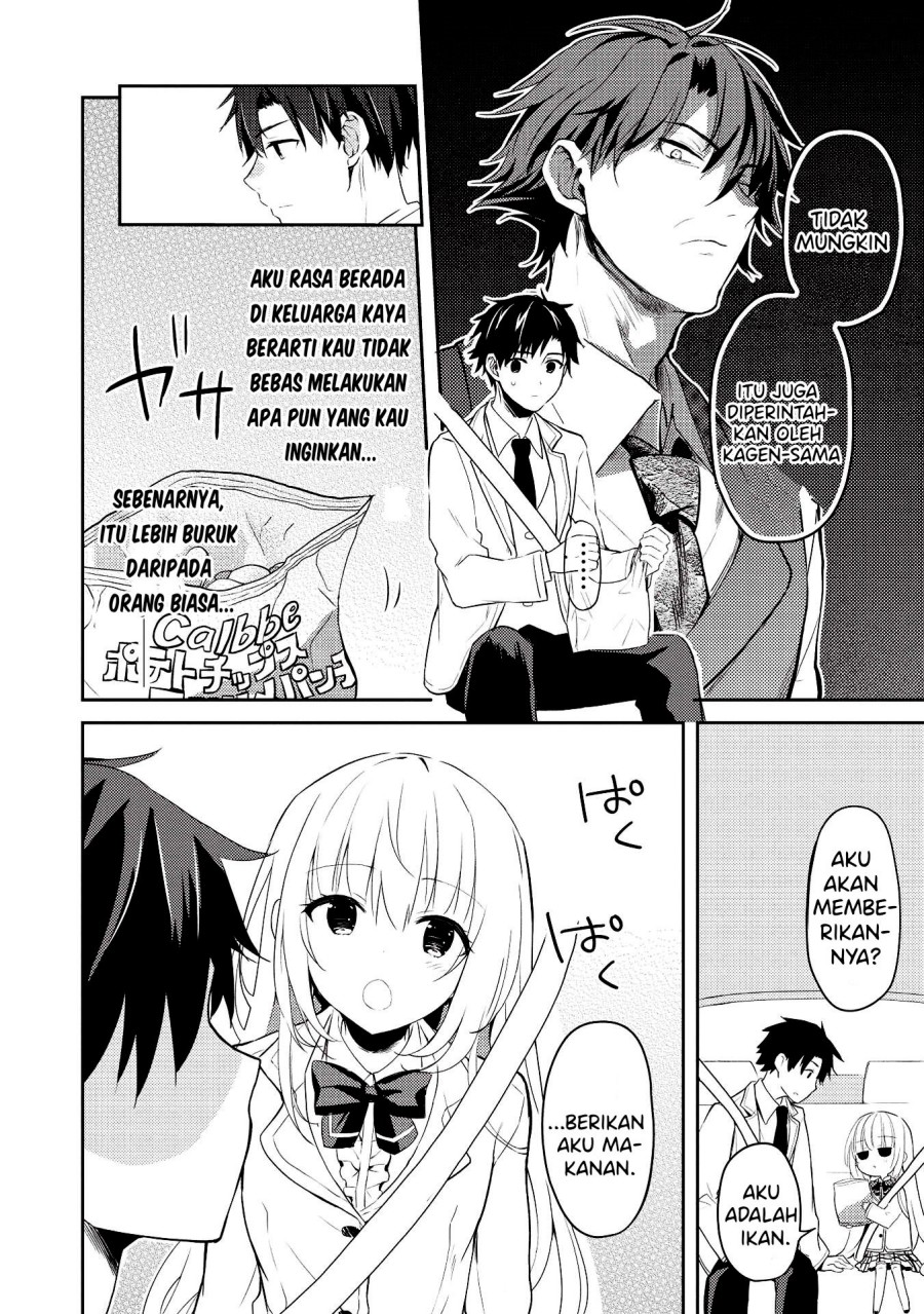 Saijo no Osewa ~Takane no Hana Darakena Meimon Kou de, Gakuin Ichi no Ojou-sama (Seikatsu Noryoku Kaimu) o Kagenagara Osewa suru Koto ni Narimashita~ Chapter 5