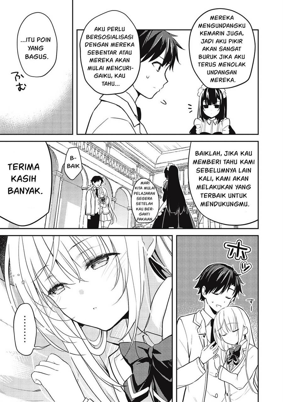 Saijo no Osewa ~Takane no Hana Darakena Meimon Kou de, Gakuin Ichi no Ojou-sama (Seikatsu Noryoku Kaimu) o Kagenagara Osewa suru Koto ni Narimashita~ Chapter 9