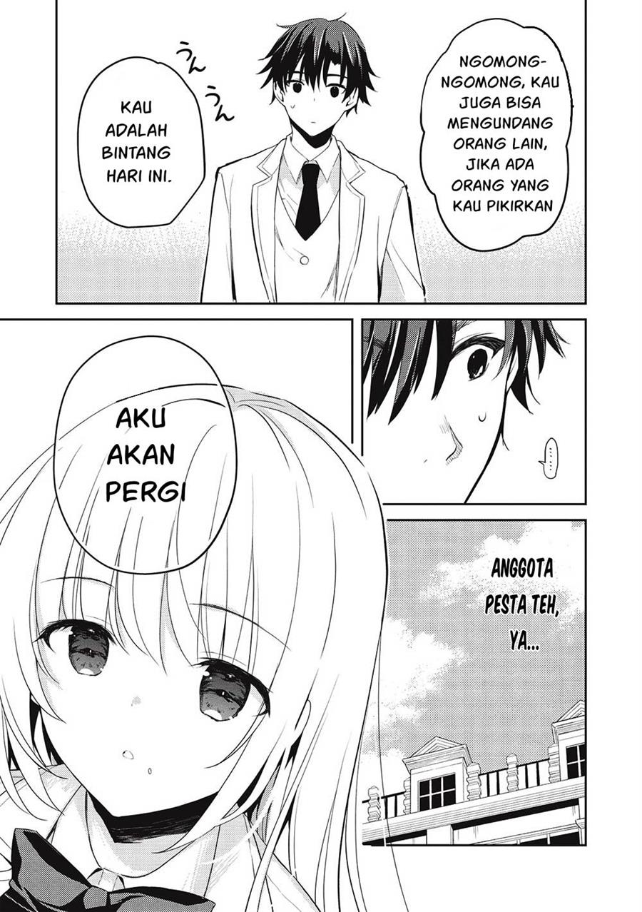 Saijo no Osewa ~Takane no Hana Darakena Meimon Kou de, Gakuin Ichi no Ojou-sama (Seikatsu Noryoku Kaimu) o Kagenagara Osewa suru Koto ni Narimashita~ Chapter 9