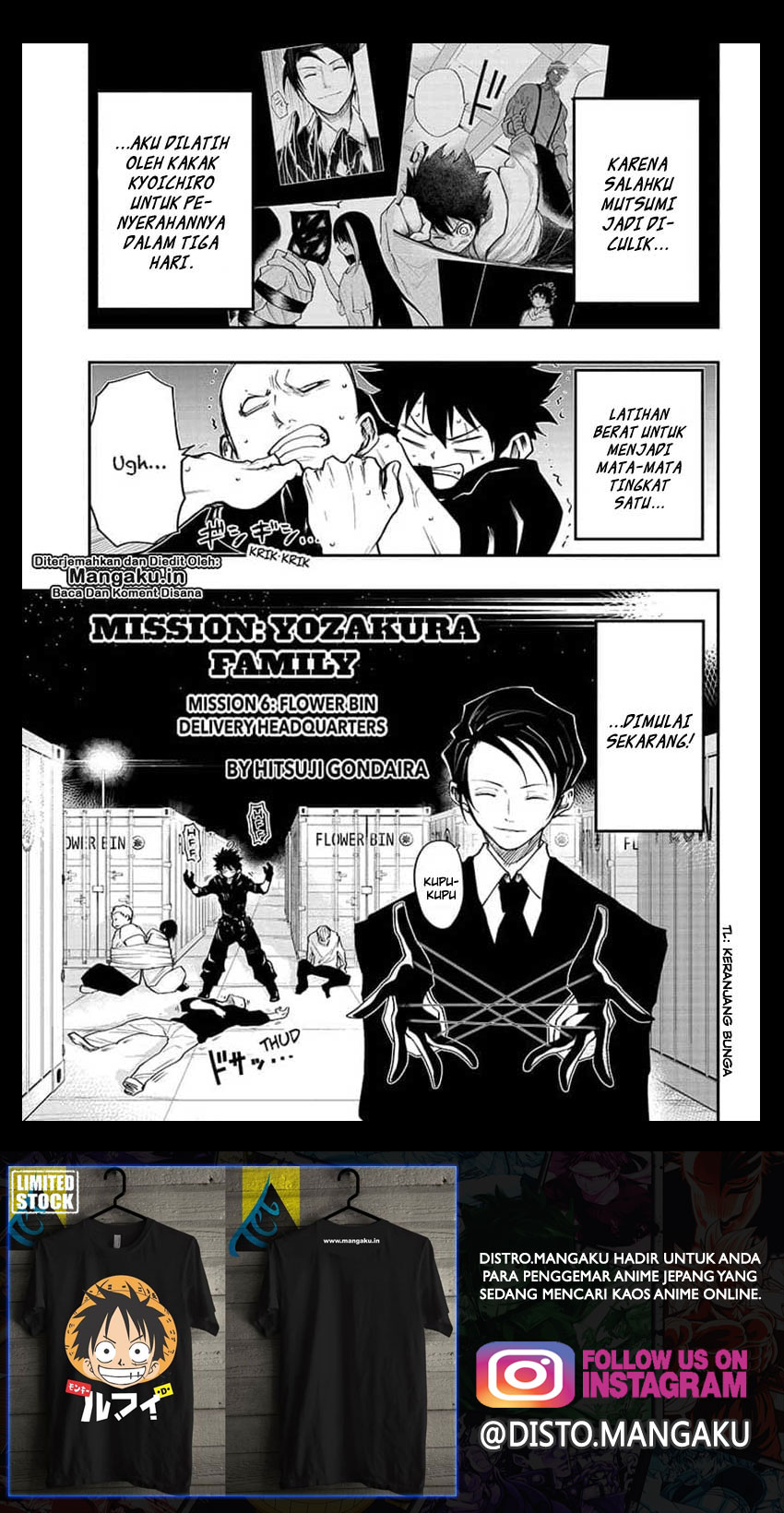 Mission: Yozakura Family Chapter 6