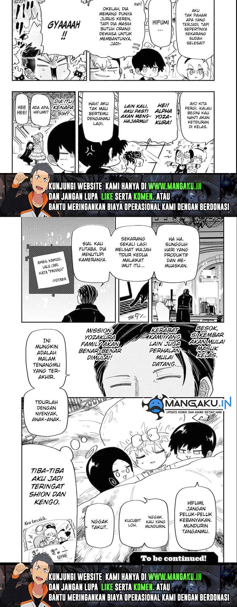 Mission: Yozakura Family Chapter 179