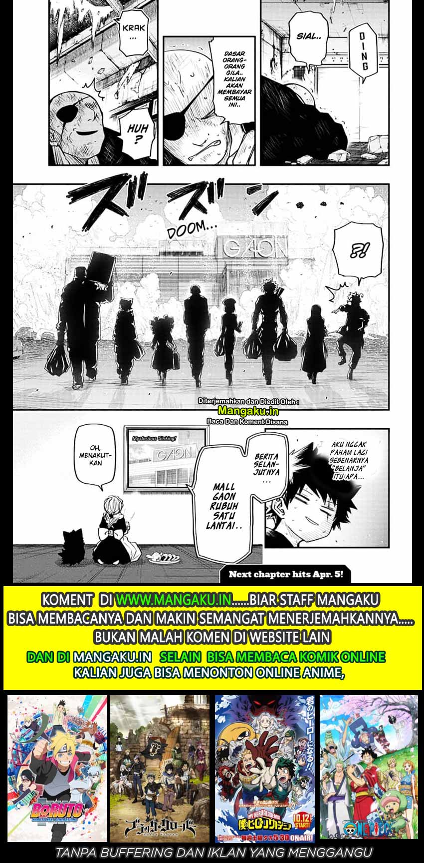 Mission: Yozakura Family Chapter 30