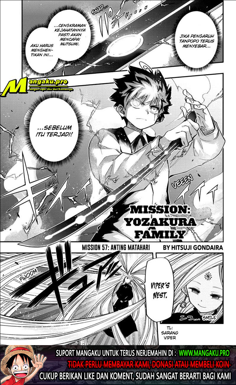 Mission: Yozakura Family Chapter 57