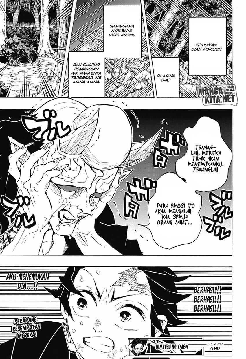 Kimetsu no Yaiba Chapter 113