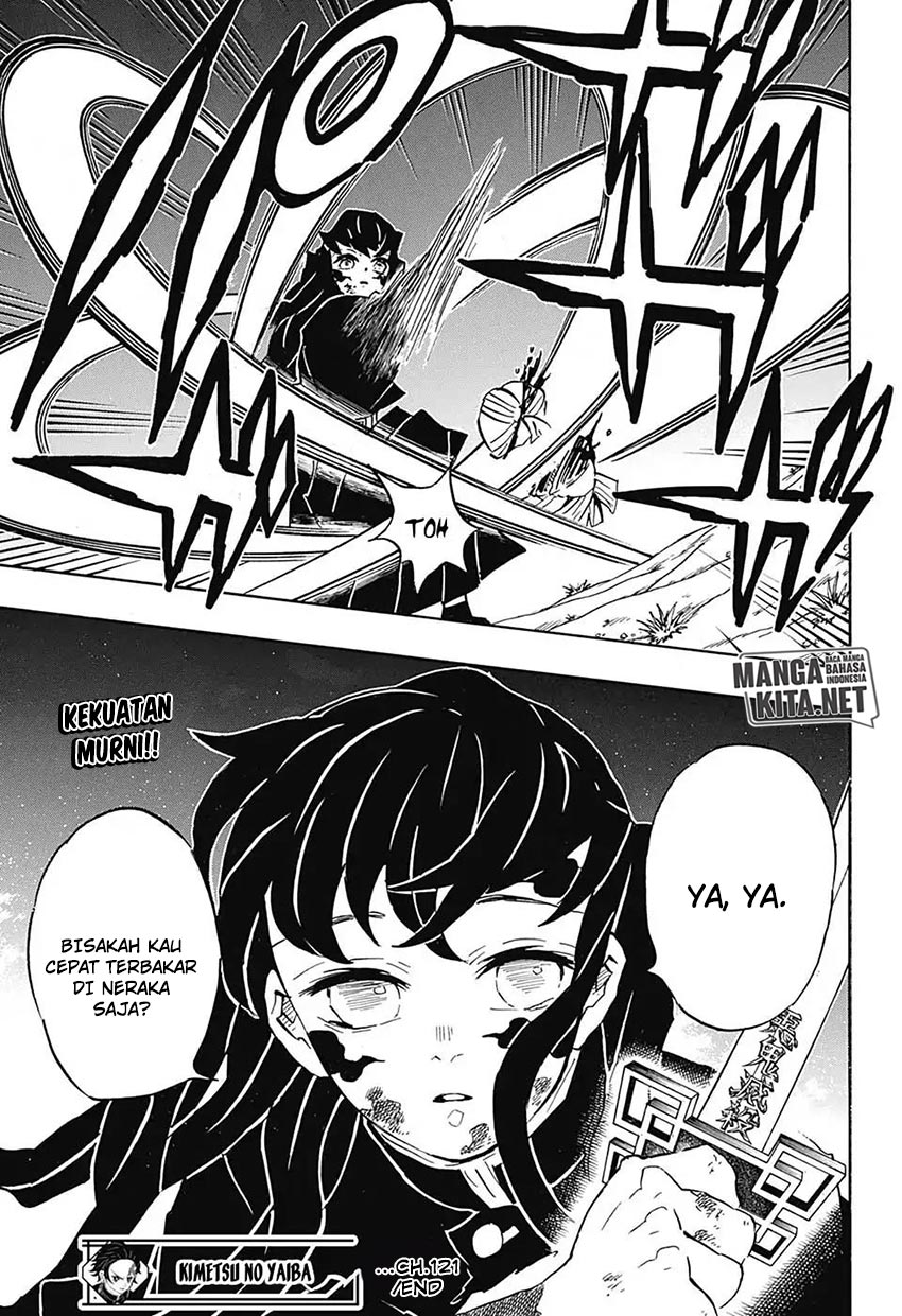 Kimetsu no Yaiba Chapter 121