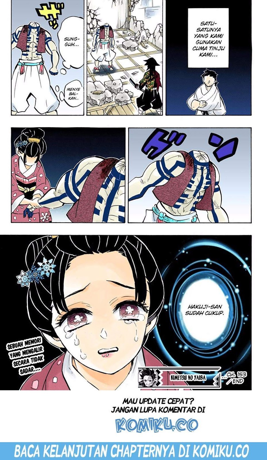 Kimetsu no Yaiba Chapter 153