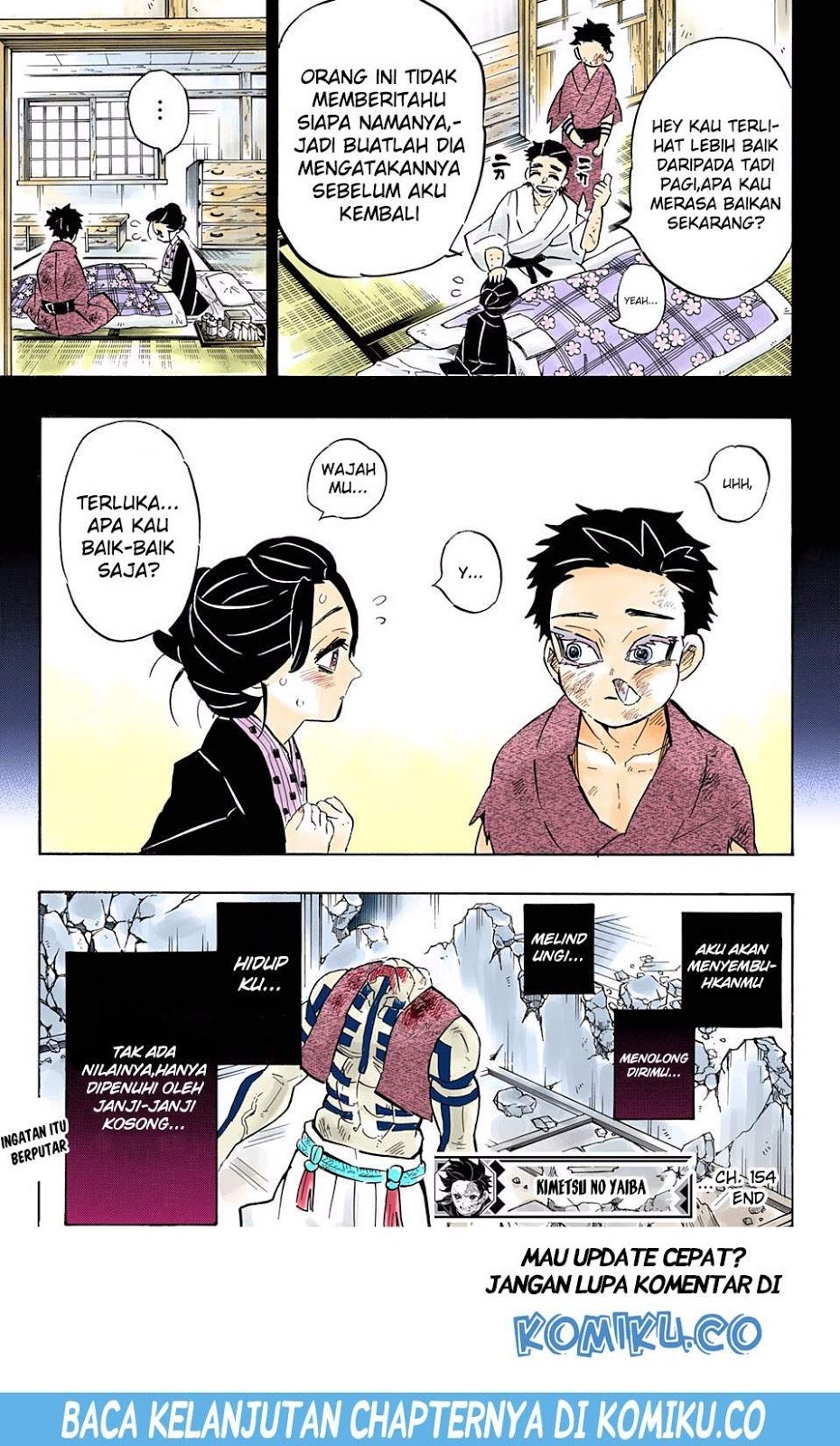 Kimetsu no Yaiba Chapter 154