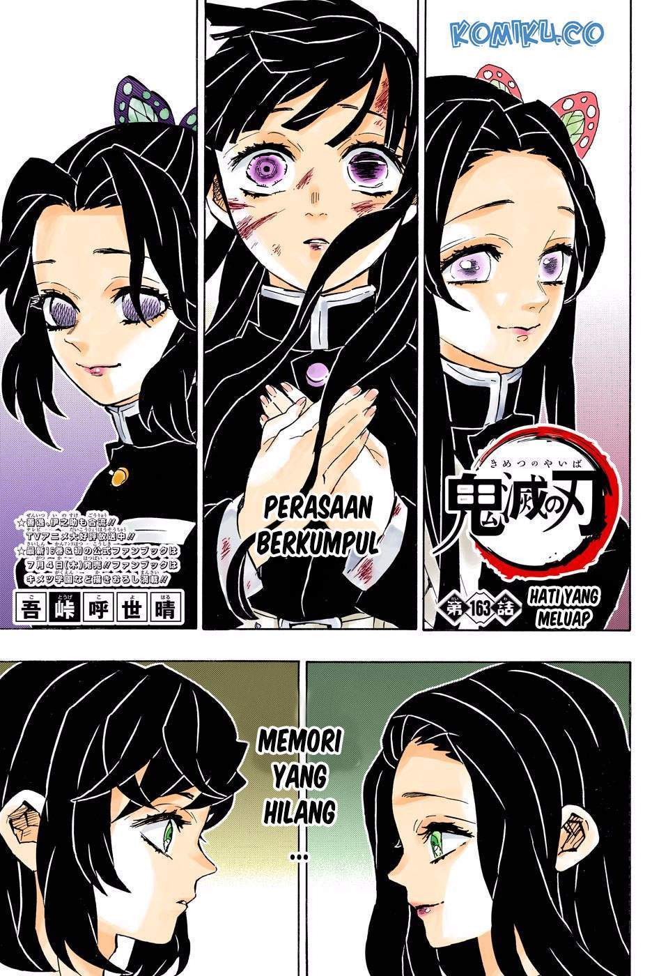 Kimetsu no Yaiba Chapter 163