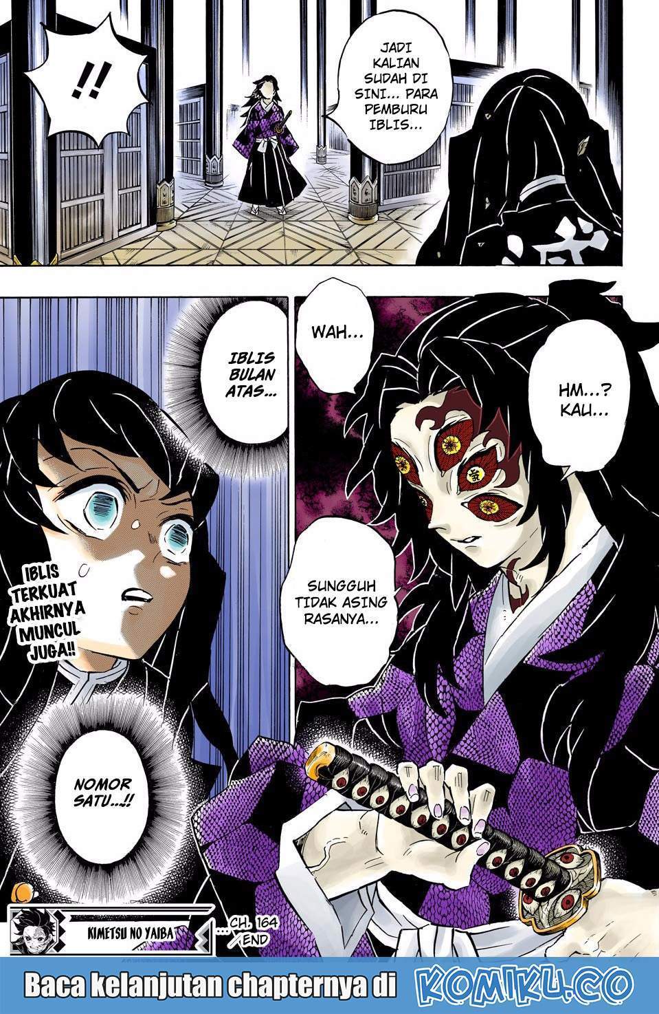 Kimetsu no Yaiba Chapter 164