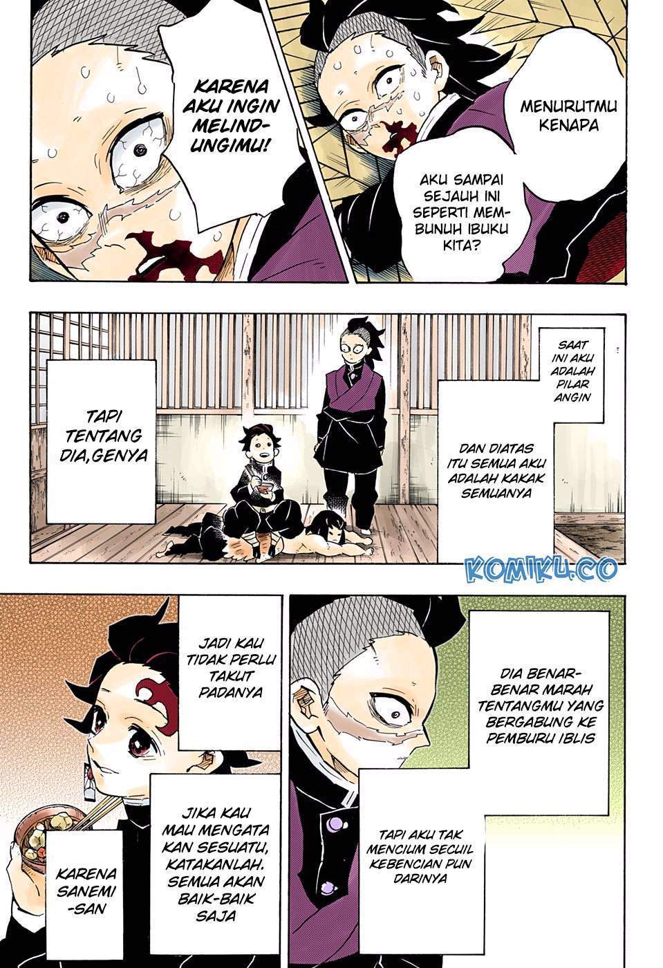 Kimetsu no Yaiba Chapter 166