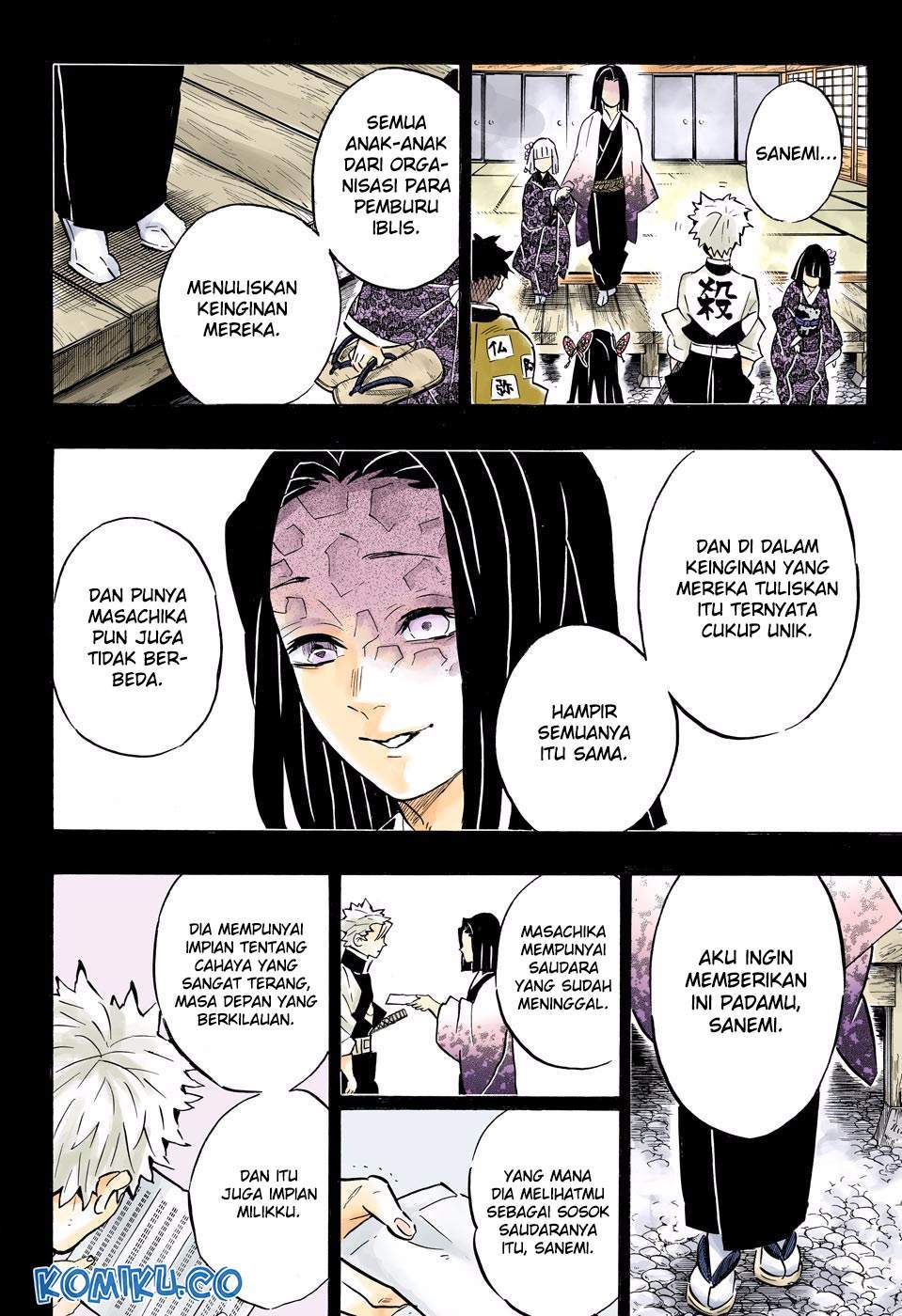 Kimetsu no Yaiba Chapter 168