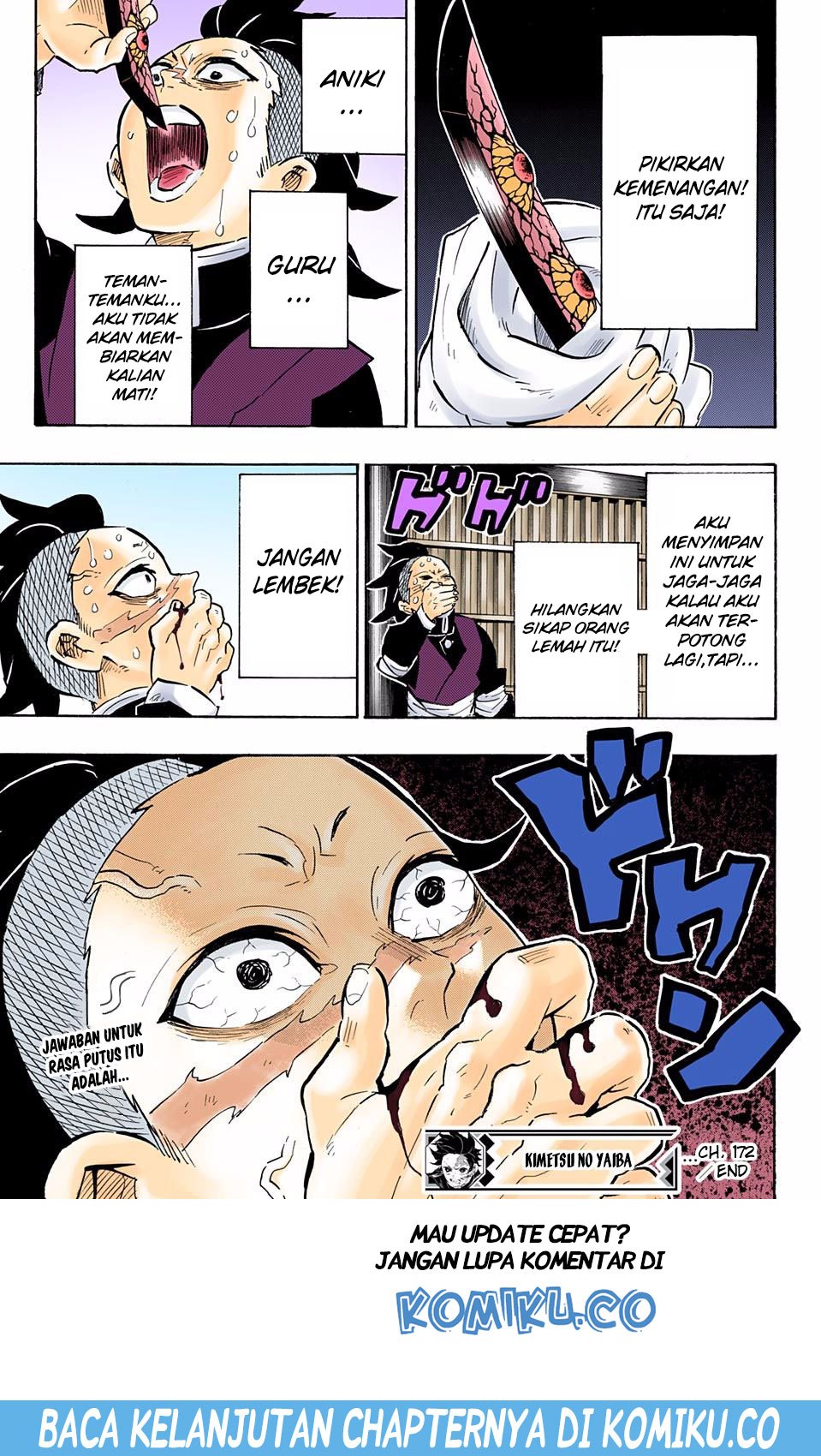 Kimetsu no Yaiba Chapter 173