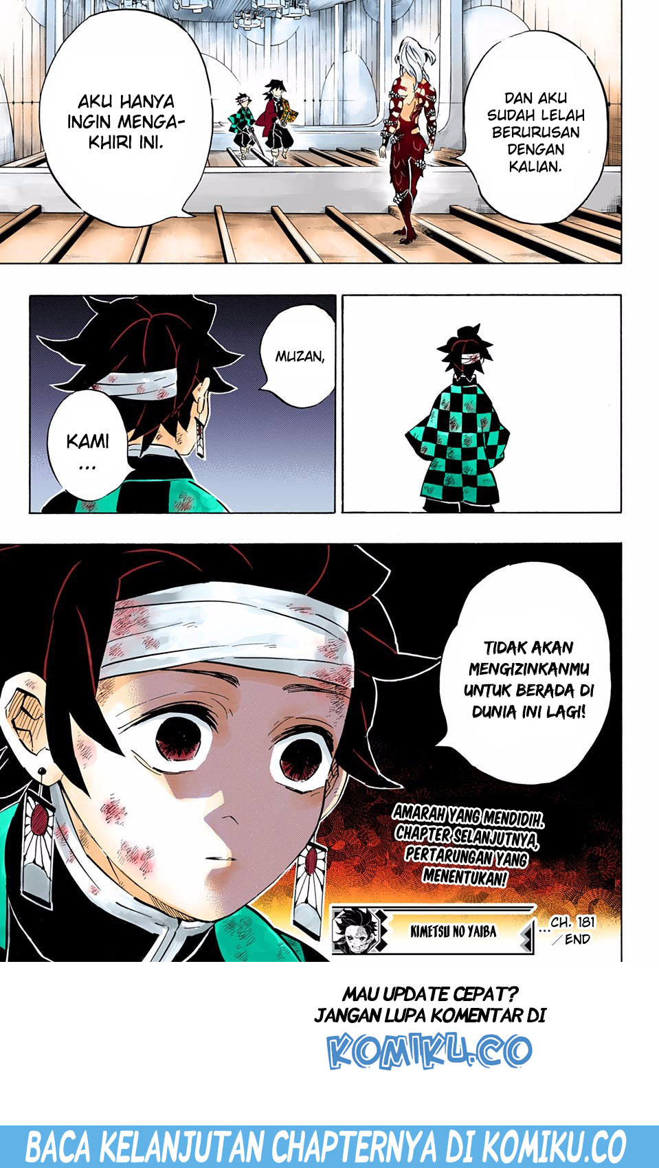 Kimetsu no Yaiba Chapter 182