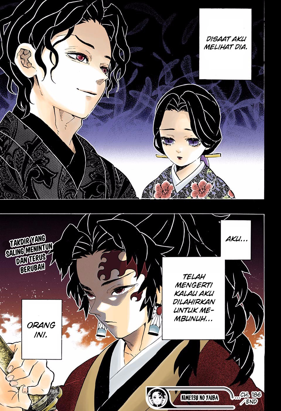 Kimetsu no Yaiba Chapter 187