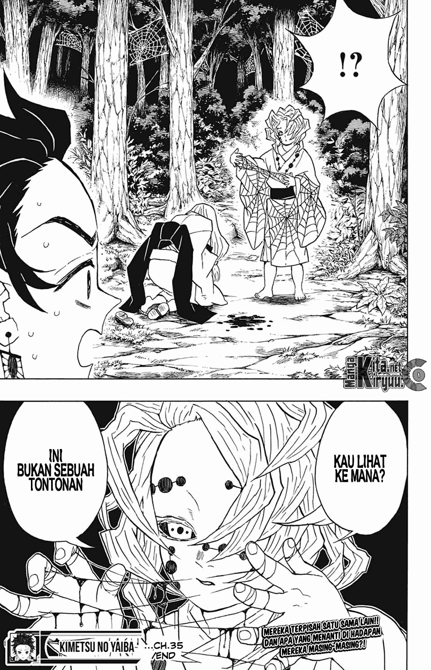 Kimetsu no Yaiba Chapter 35