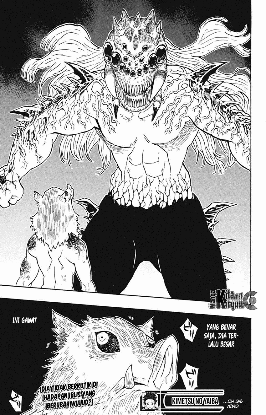 Kimetsu no Yaiba Chapter 36