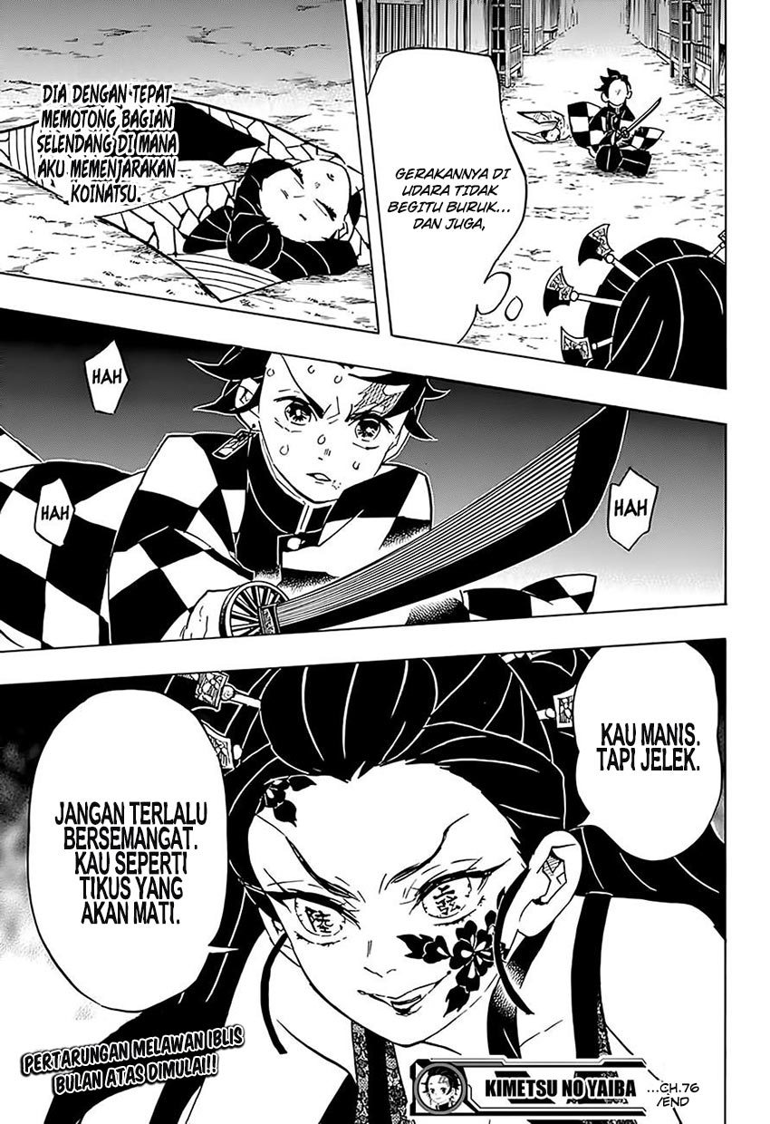 Kimetsu no Yaiba Chapter 76