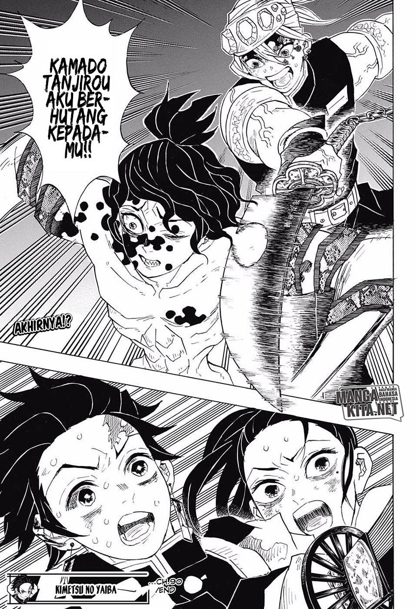 Kimetsu no Yaiba Chapter 90