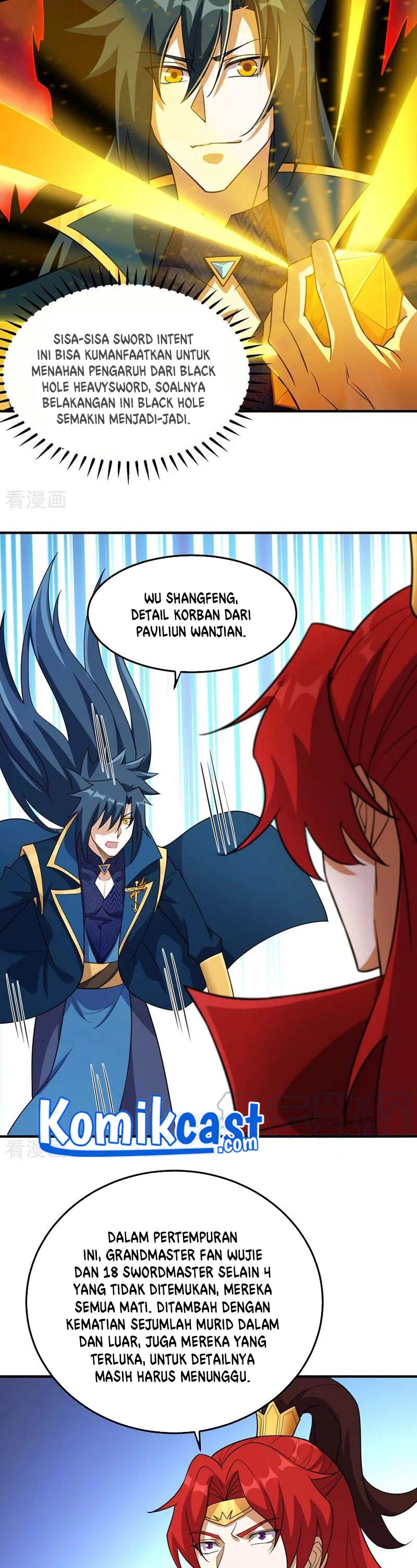 Spirit Sword Sovereign Chapter 486