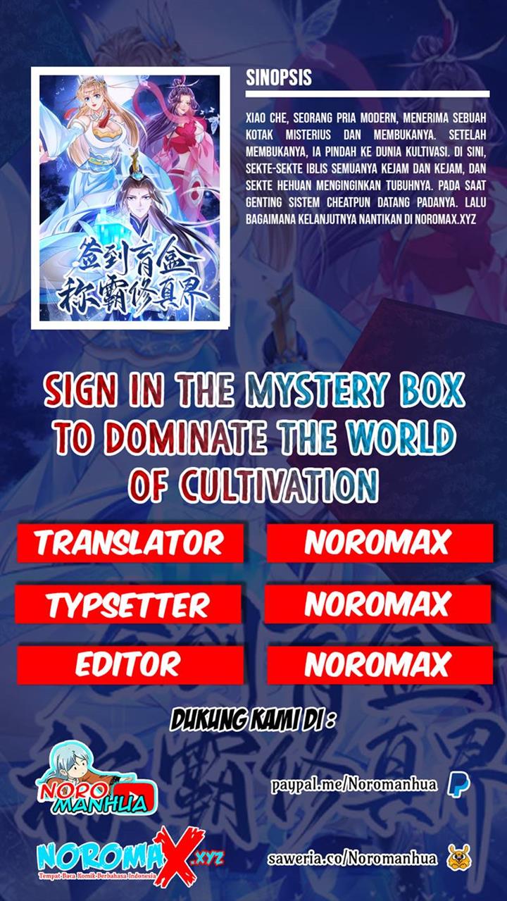 Sign In The Mystery Box To Dominate The World Of Cultivation Chapter 28