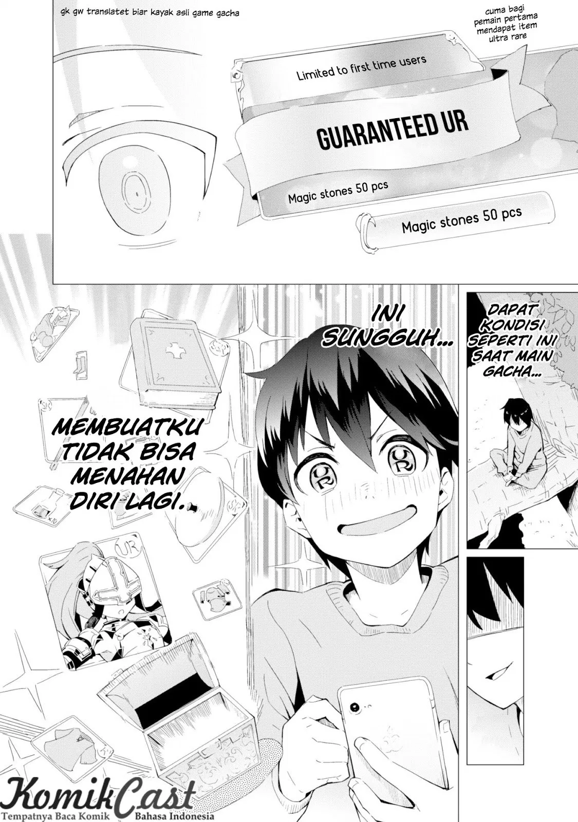 Gacha wo Mawashite Nakama wo Fuyasu Saikyou no Bishoujo Gundan wo Tsukuriagero Chapter 1