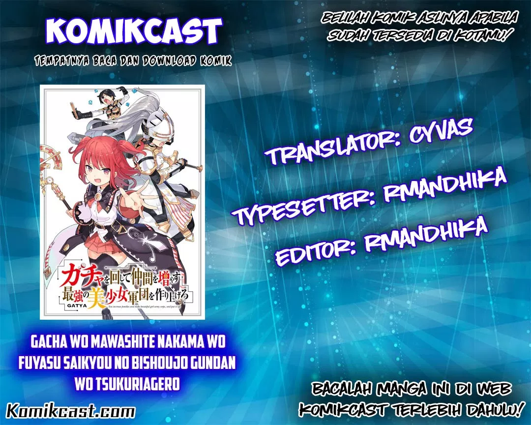 Gacha wo Mawashite Nakama wo Fuyasu Saikyou no Bishoujo Gundan wo Tsukuriagero Chapter 3