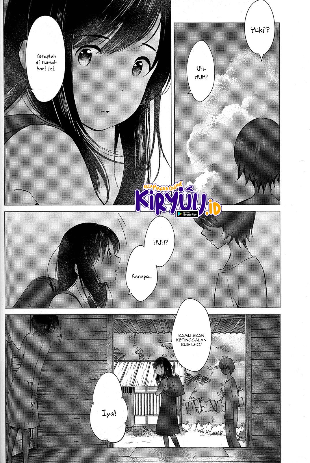 Ookami Kodomo no Ame to Yuki Chapter 13