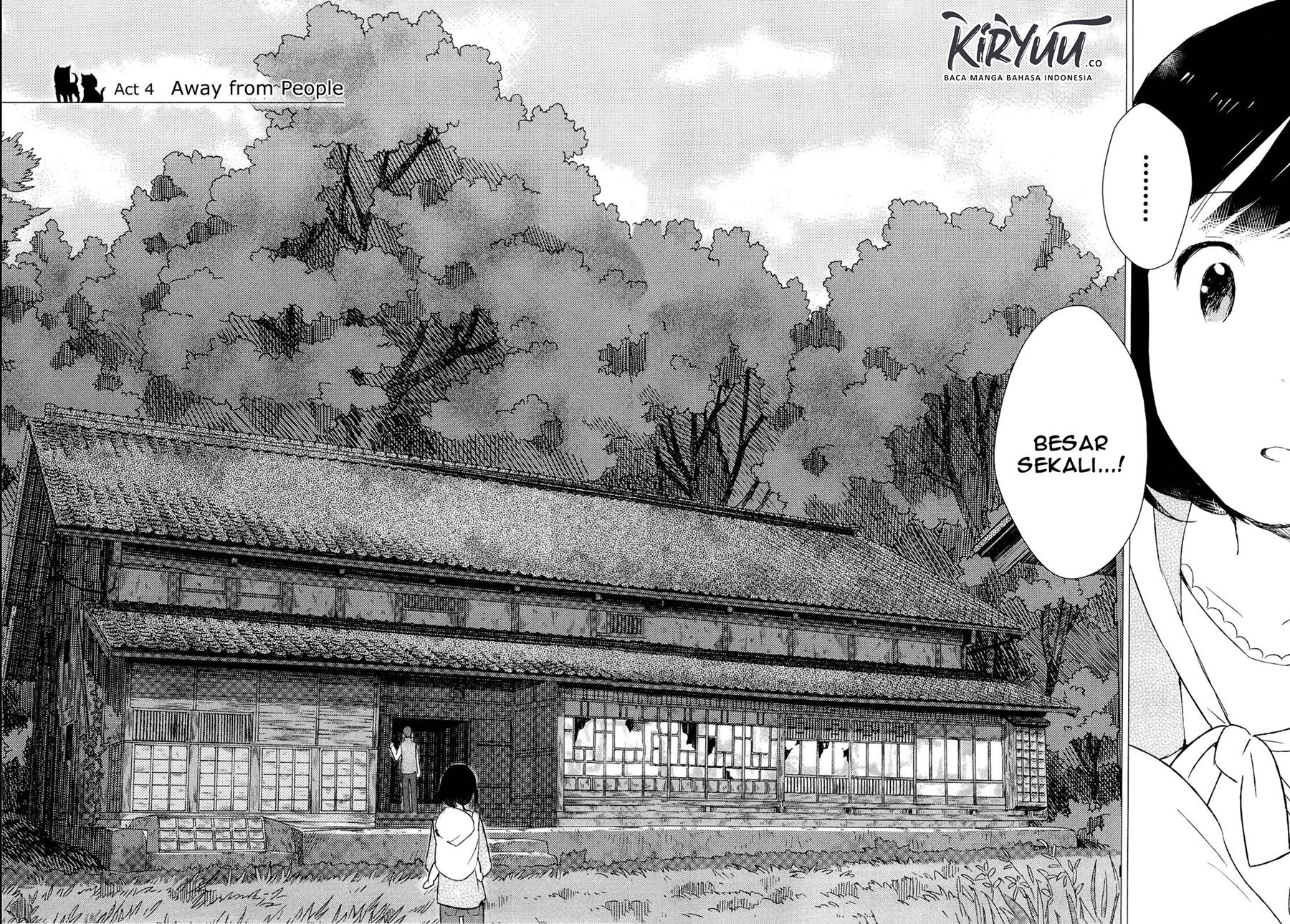 Ookami Kodomo no Ame to Yuki Chapter 4