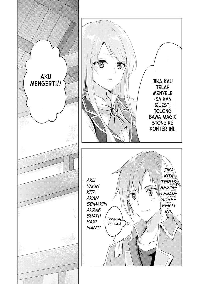 Uketsukejo ni Kokuhaku Shitakute Girudo ni Kayoitsumetara Eiyu ni Natteta Chapter 1