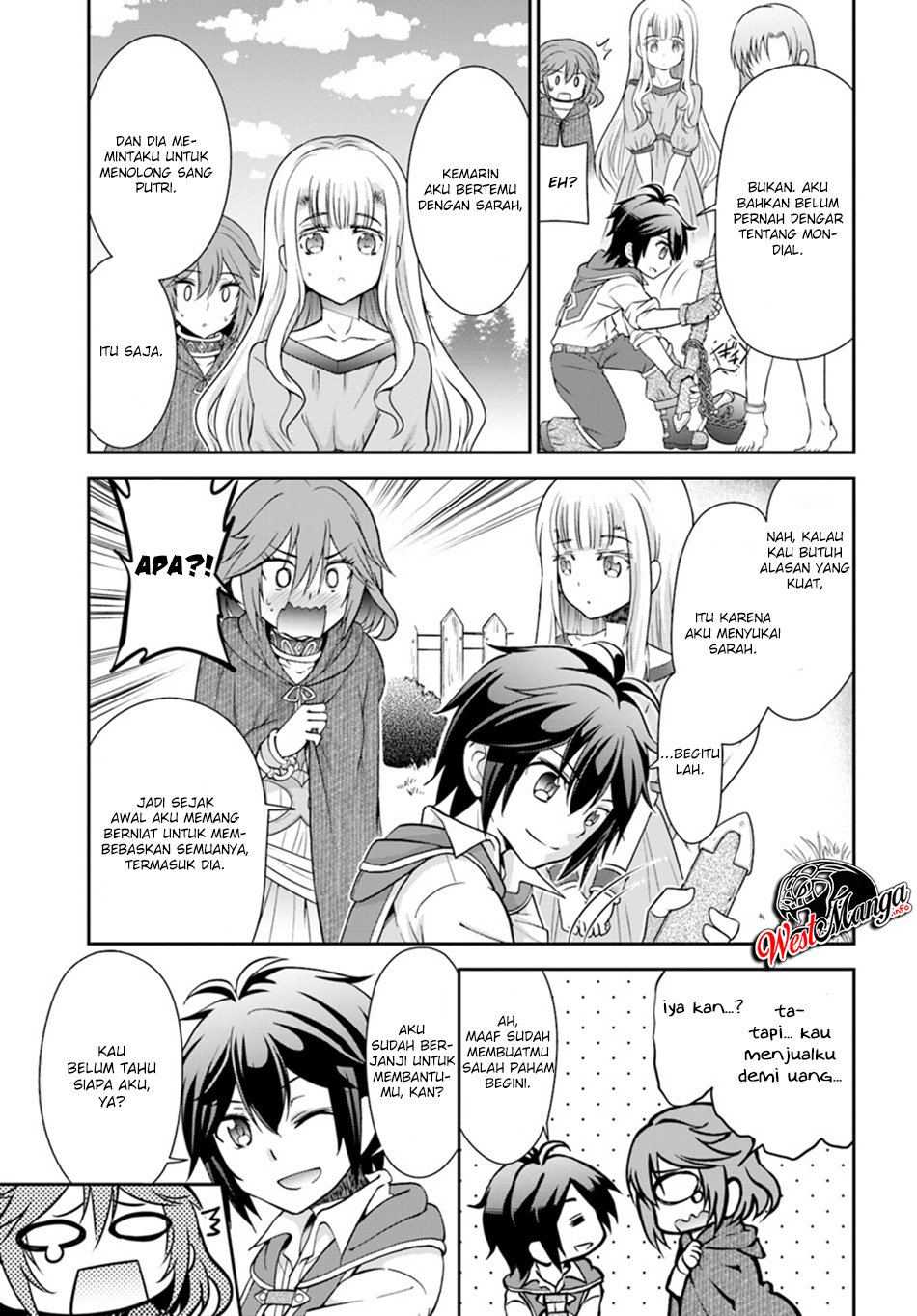 Tenohira Kaitakumura de Isekai Kenkouki ~Fueteku Yome-tachi to Nonbiri Mujintou Raifu~ Chapter 14