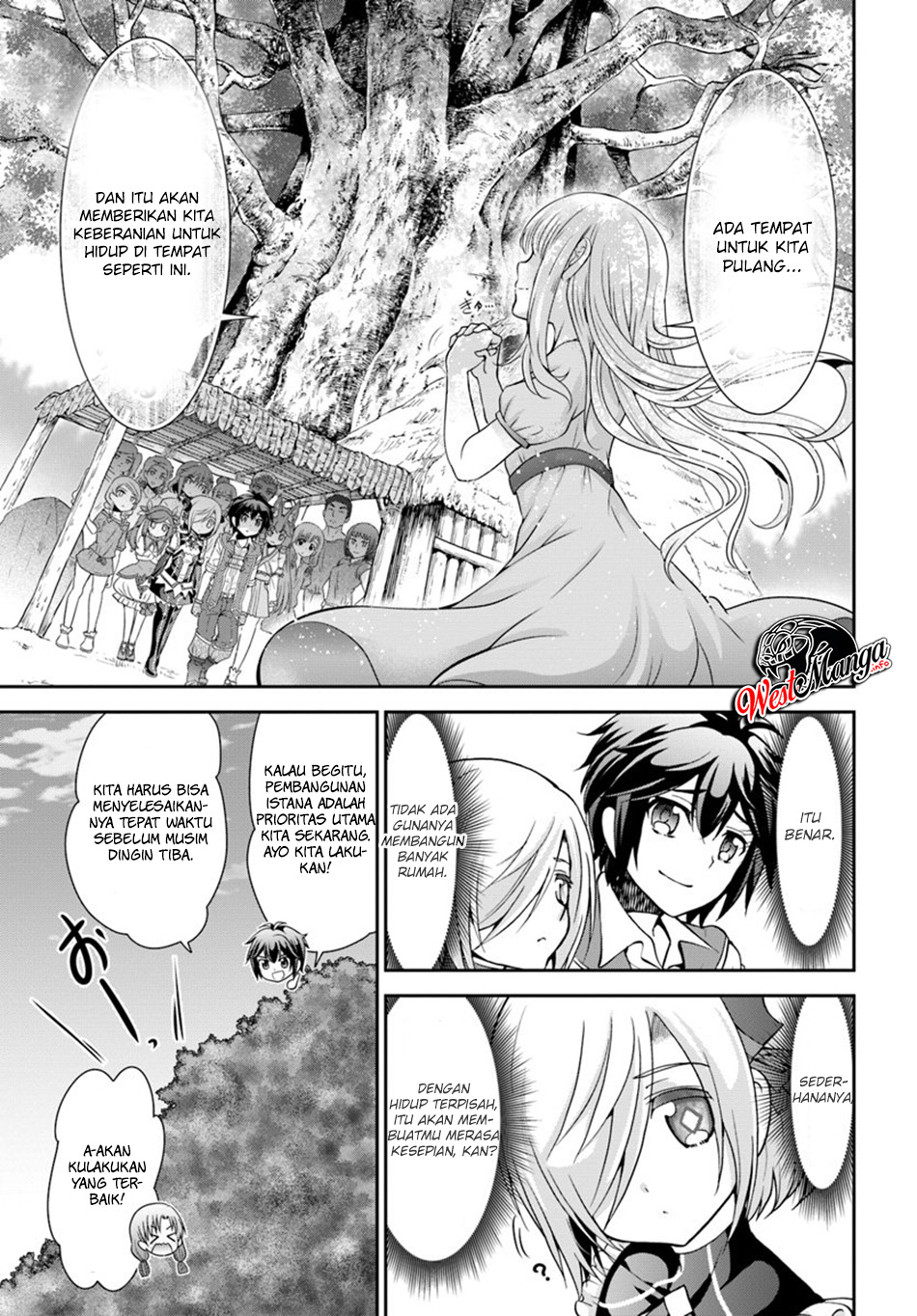 Tenohira Kaitakumura de Isekai Kenkouki ~Fueteku Yome-tachi to Nonbiri Mujintou Raifu~ Chapter 17