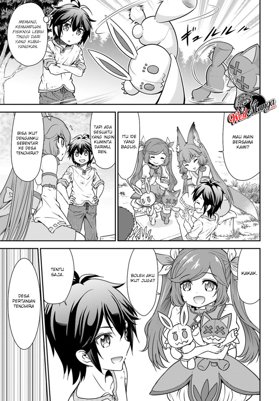 Tenohira Kaitakumura de Isekai Kenkouki ~Fueteku Yome-tachi to Nonbiri Mujintou Raifu~ Chapter 18