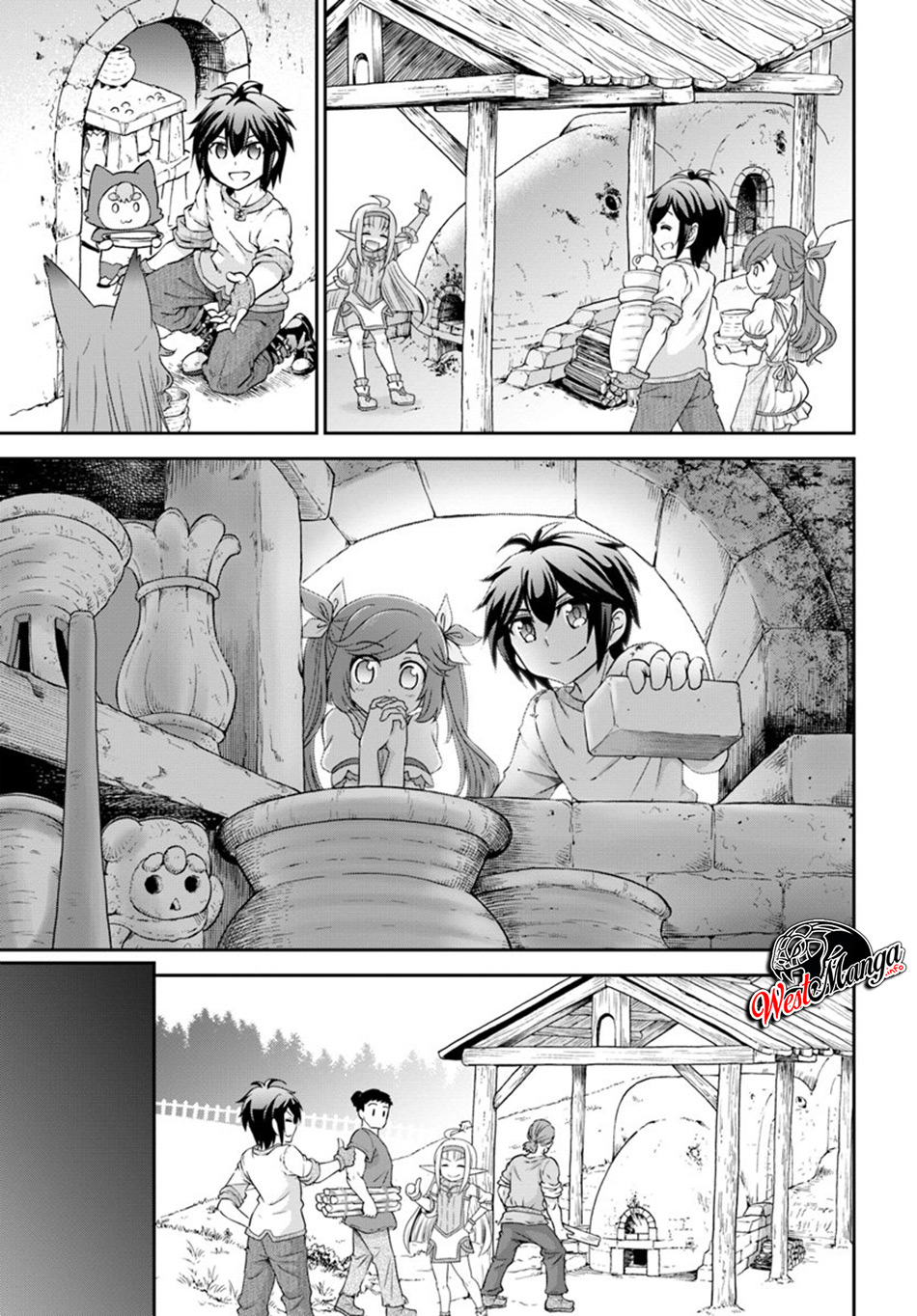 Tenohira Kaitakumura de Isekai Kenkouki ~Fueteku Yome-tachi to Nonbiri Mujintou Raifu~ Chapter 18