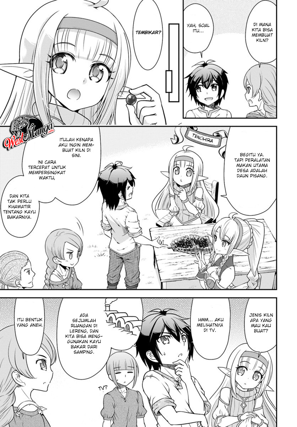 Tenohira Kaitakumura de Isekai Kenkouki ~Fueteku Yome-tachi to Nonbiri Mujintou Raifu~ Chapter 18