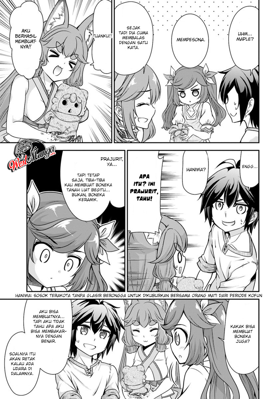 Tenohira Kaitakumura de Isekai Kenkouki ~Fueteku Yome-tachi to Nonbiri Mujintou Raifu~ Chapter 18