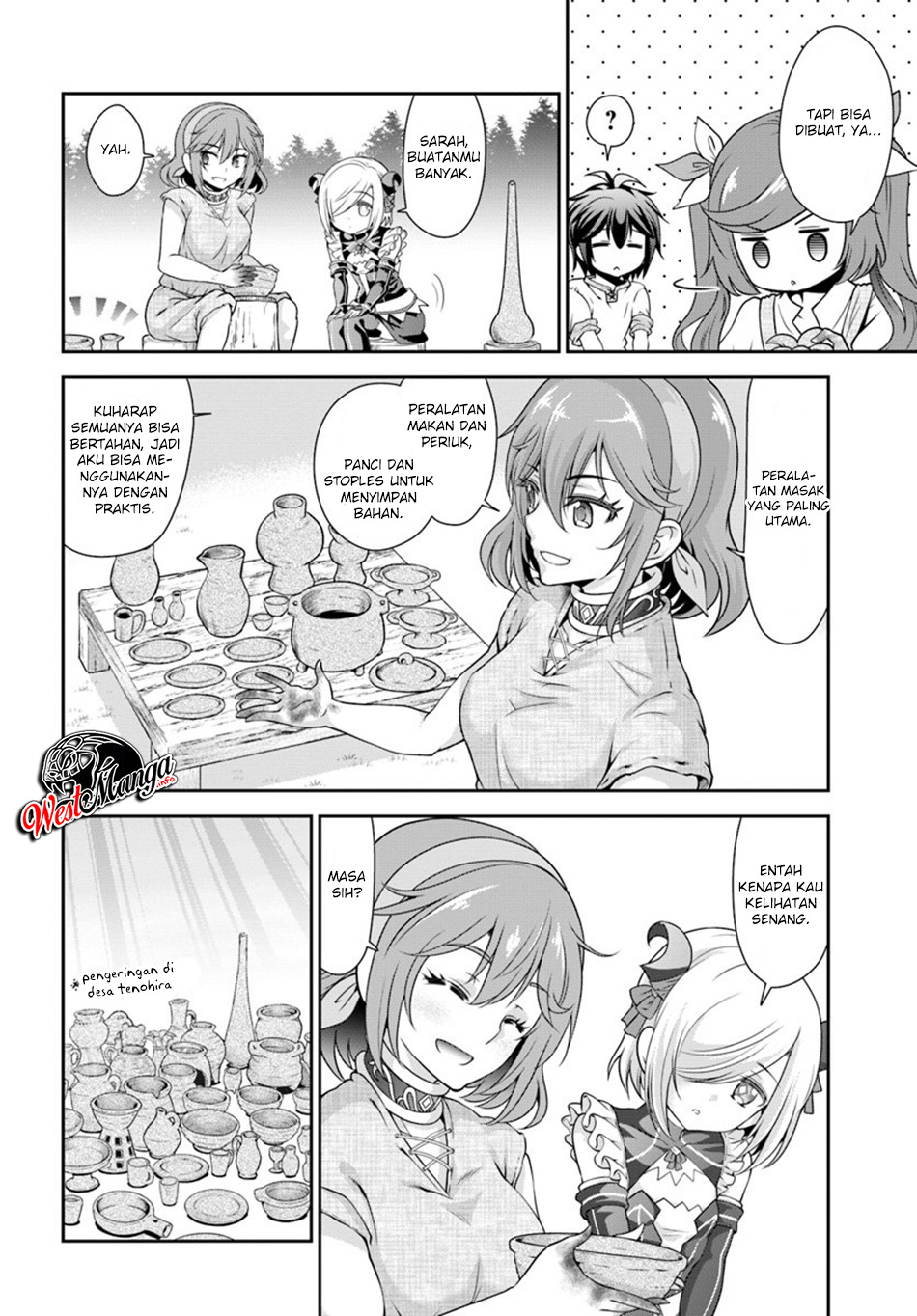 Tenohira Kaitakumura de Isekai Kenkouki ~Fueteku Yome-tachi to Nonbiri Mujintou Raifu~ Chapter 18