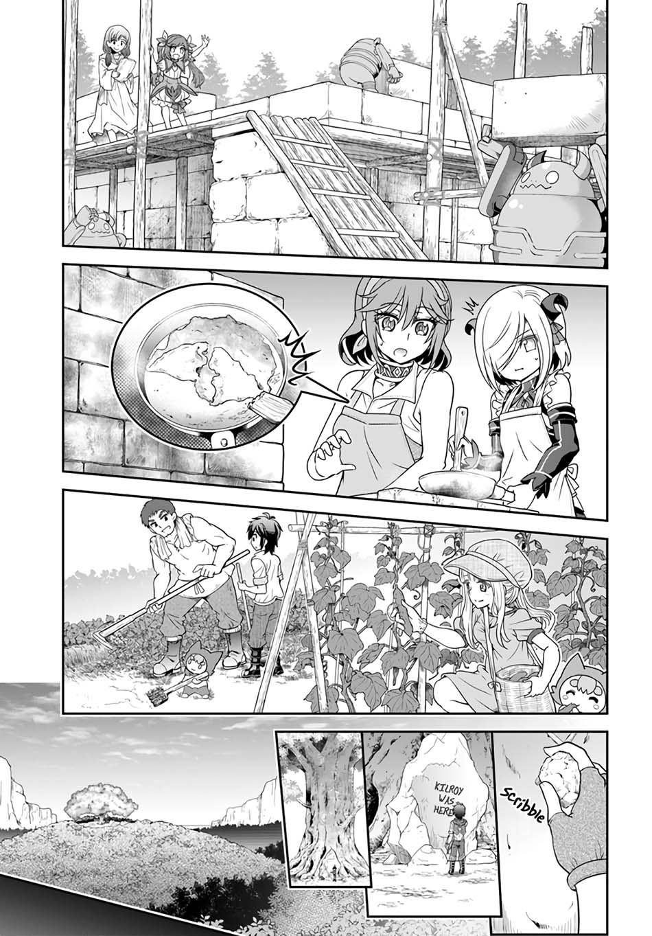 Tenohira Kaitakumura de Isekai Kenkouki ~Fueteku Yome-tachi to Nonbiri Mujintou Raifu~ Chapter 20