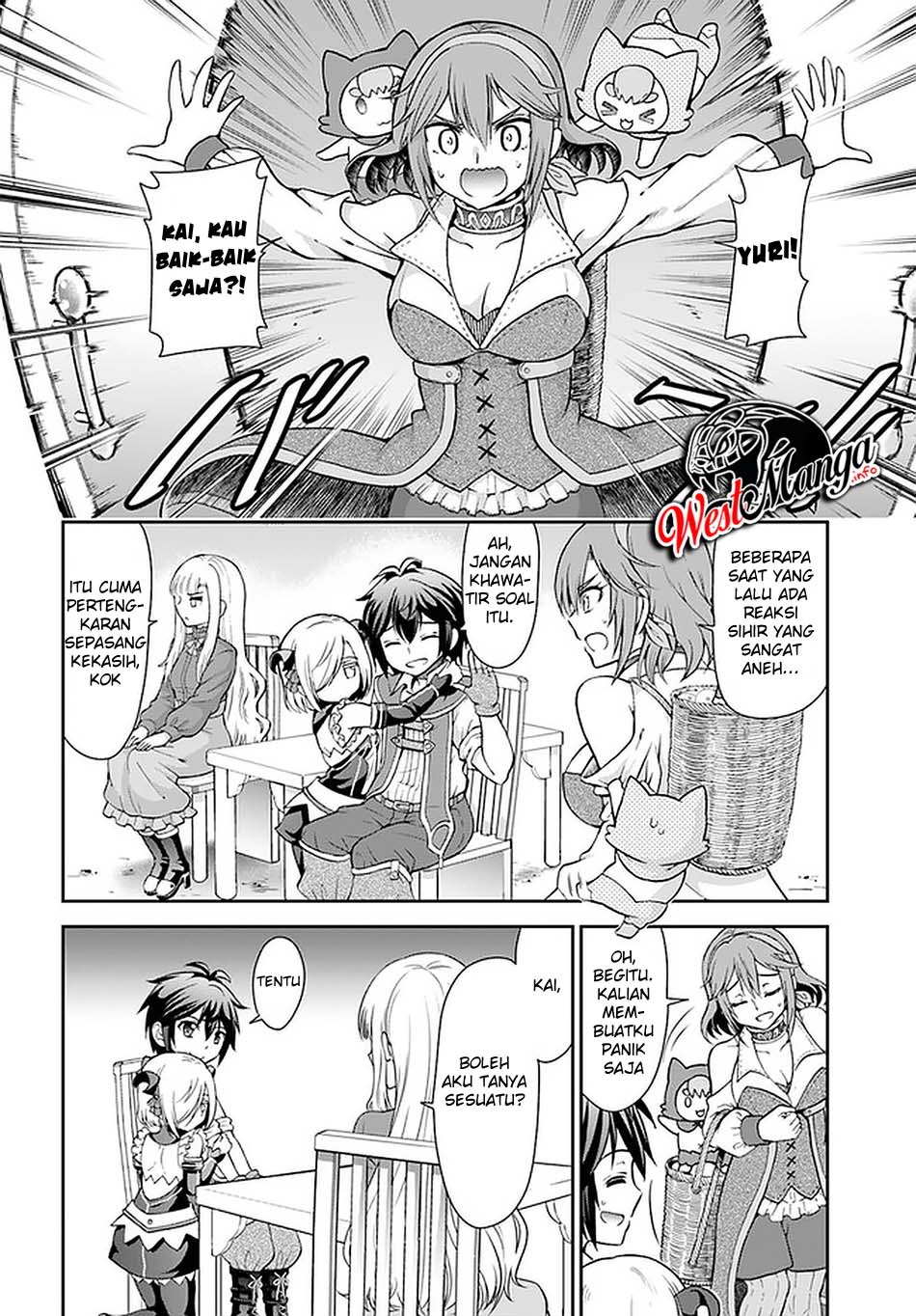 Tenohira Kaitakumura de Isekai Kenkouki ~Fueteku Yome-tachi to Nonbiri Mujintou Raifu~ Chapter 22