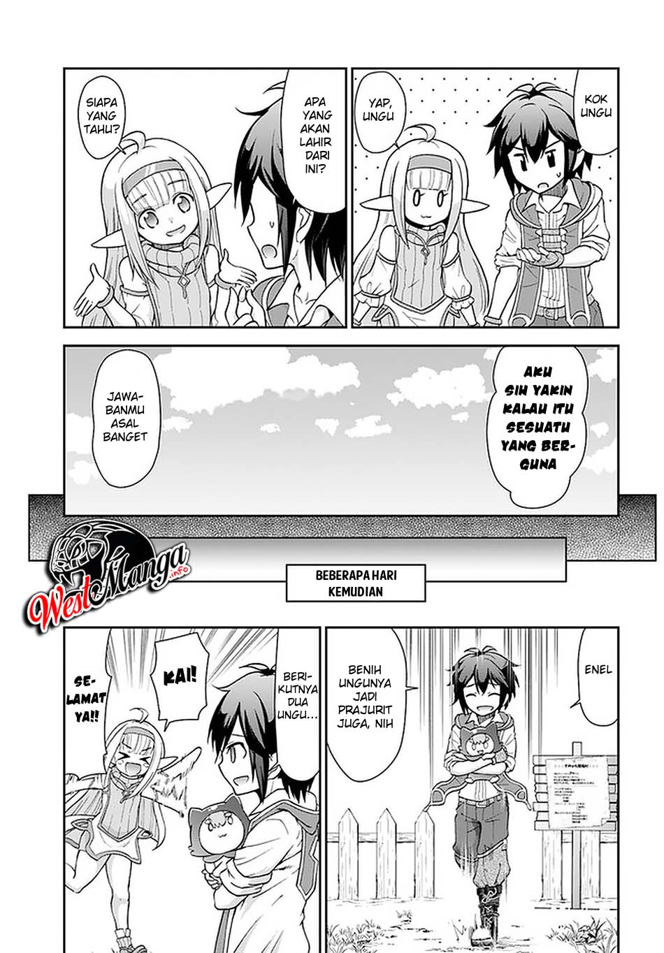 Tenohira Kaitakumura de Isekai Kenkouki ~Fueteku Yome-tachi to Nonbiri Mujintou Raifu~ Chapter 22