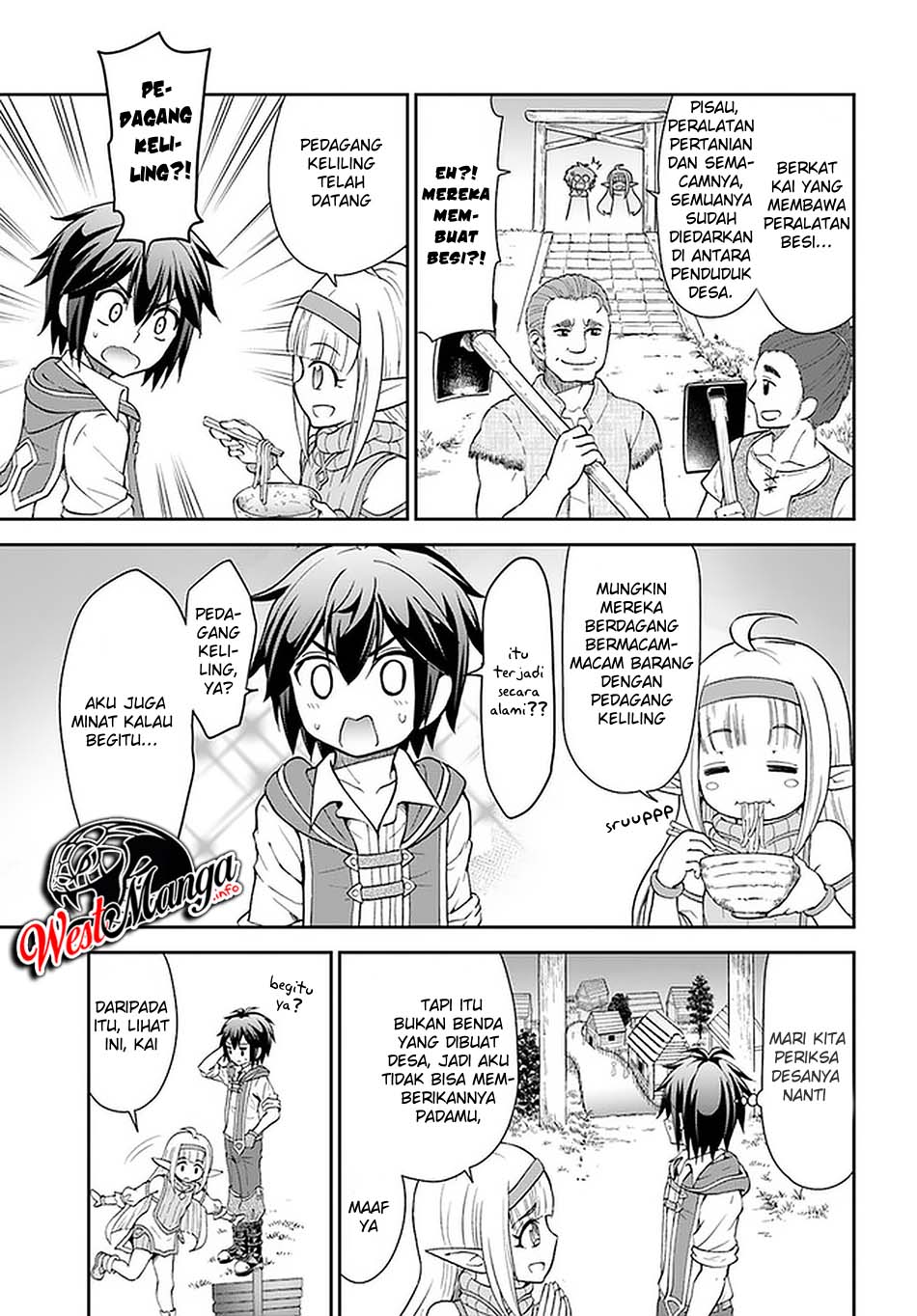 Tenohira Kaitakumura de Isekai Kenkouki ~Fueteku Yome-tachi to Nonbiri Mujintou Raifu~ Chapter 22