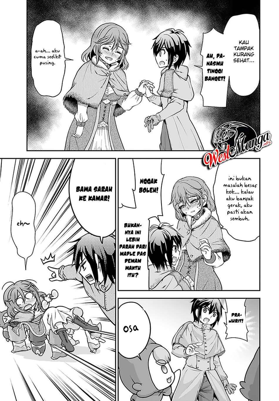 Tenohira Kaitakumura de Isekai Kenkouki ~Fueteku Yome-tachi to Nonbiri Mujintou Raifu~ Chapter 24