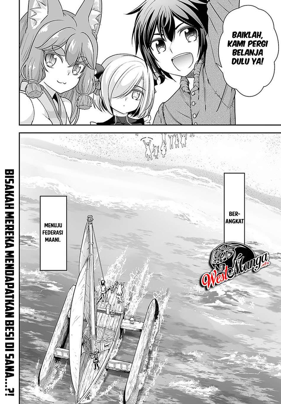 Tenohira Kaitakumura de Isekai Kenkouki ~Fueteku Yome-tachi to Nonbiri Mujintou Raifu~ Chapter 24