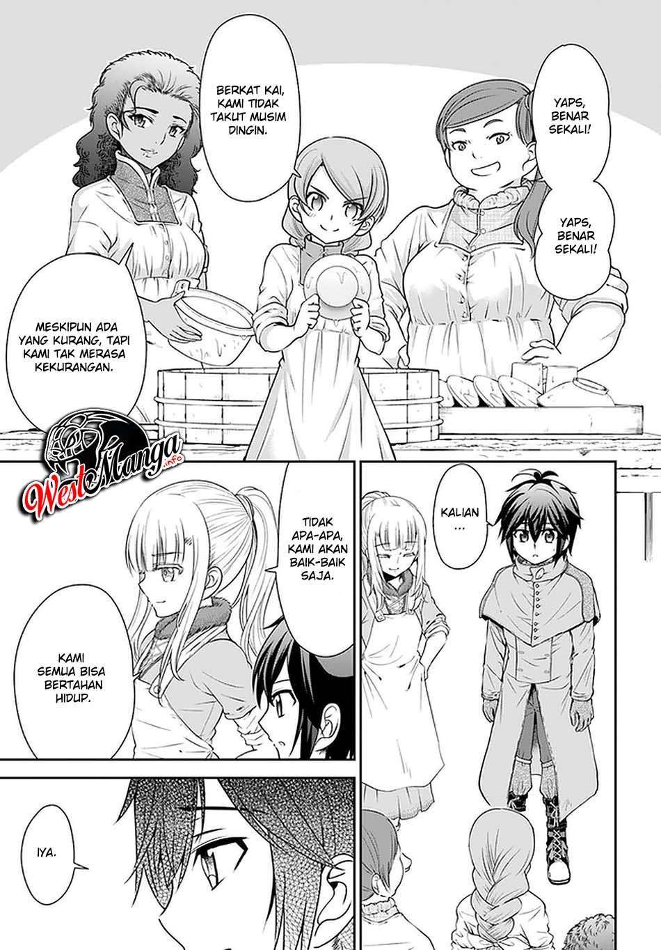 Tenohira Kaitakumura de Isekai Kenkouki ~Fueteku Yome-tachi to Nonbiri Mujintou Raifu~ Chapter 24