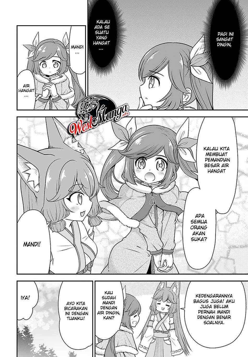 Tenohira Kaitakumura de Isekai Kenkouki ~Fueteku Yome-tachi to Nonbiri Mujintou Raifu~ Chapter 24